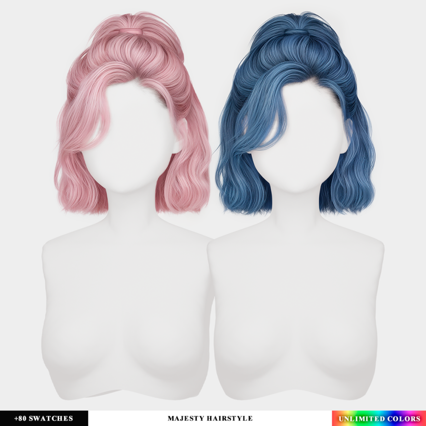 Скриншот мода Прическа Majesty Hairstyle